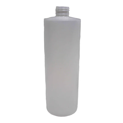 Bottle - 16 oz Cylinder Natural HDPE (24/410)