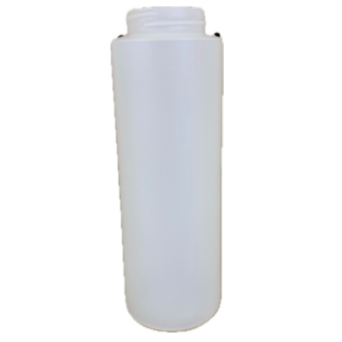 Bottle - 8 oz Cylinder Natural HDPE (38/400)