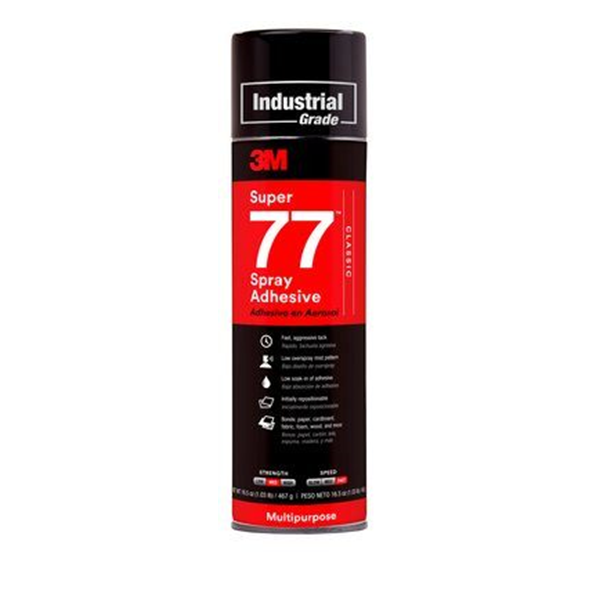 3M Super 77 - Multipurpose Spray Adhesive (A)