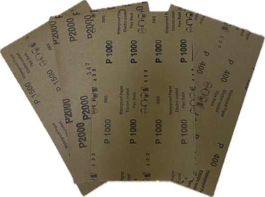 Sandpaper (5.5" x 9") Wet/Dry