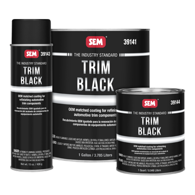 Color Coat Trim Black