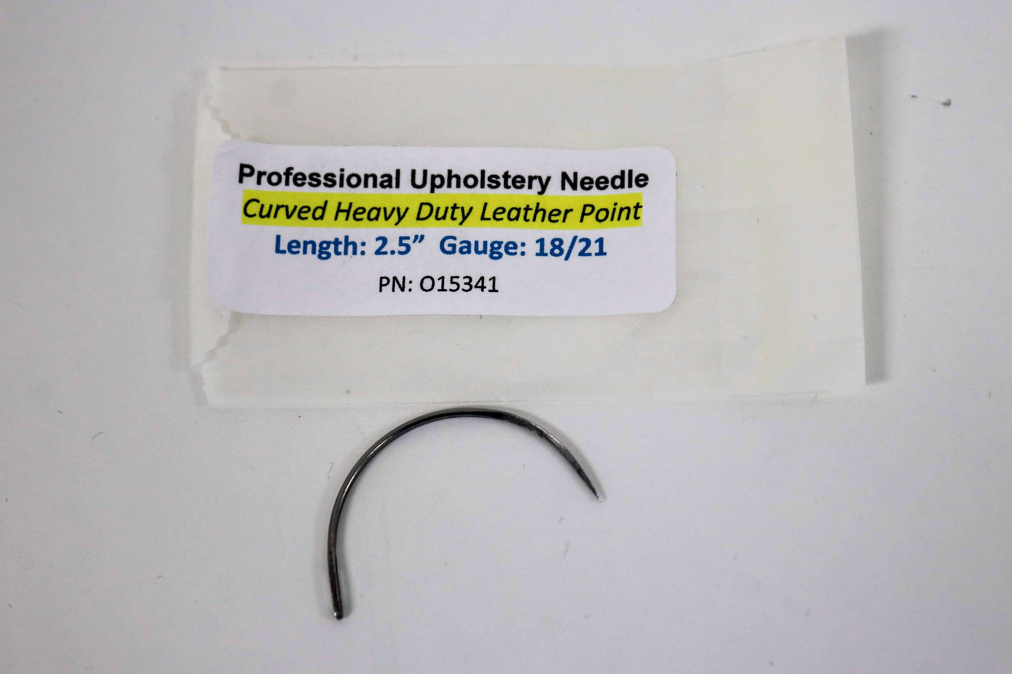 Needle - Heavy Curved Leather Point