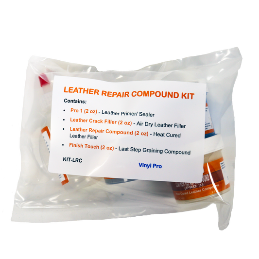 Leather Repair Compound Kit