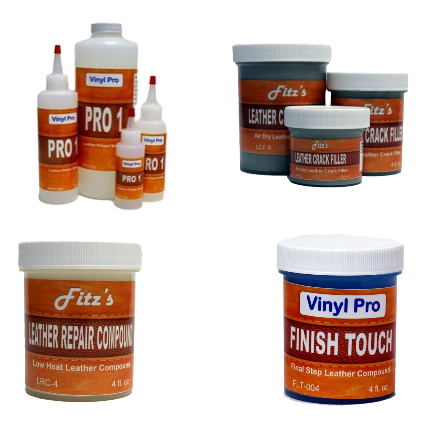 Leather Repair Compound Kit