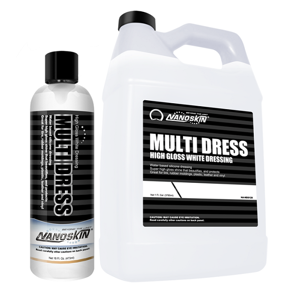 Nanoskin NA-MDS128 White Multi Dress High Gloss Dressing, 1 Gal Nanoskin NA-MDS128 White Multi Dress High Gloss Dressing, 1 Gal