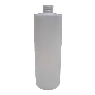 Bottle - 16 oz, Cylinder, Natural HDPE (24/410)