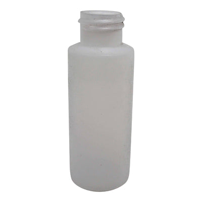 Bottle - 4 oz, Cylinder, Natural HDPE (24/410)