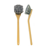 20" Angled Bristles Brush - Salt & Pepper Polystyrene