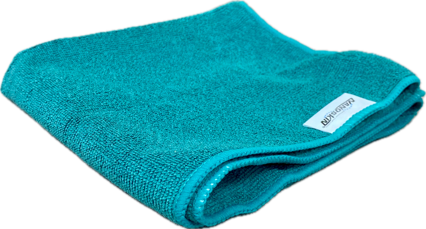 AP280 Microfiber Towel 16" x 16" - Teal