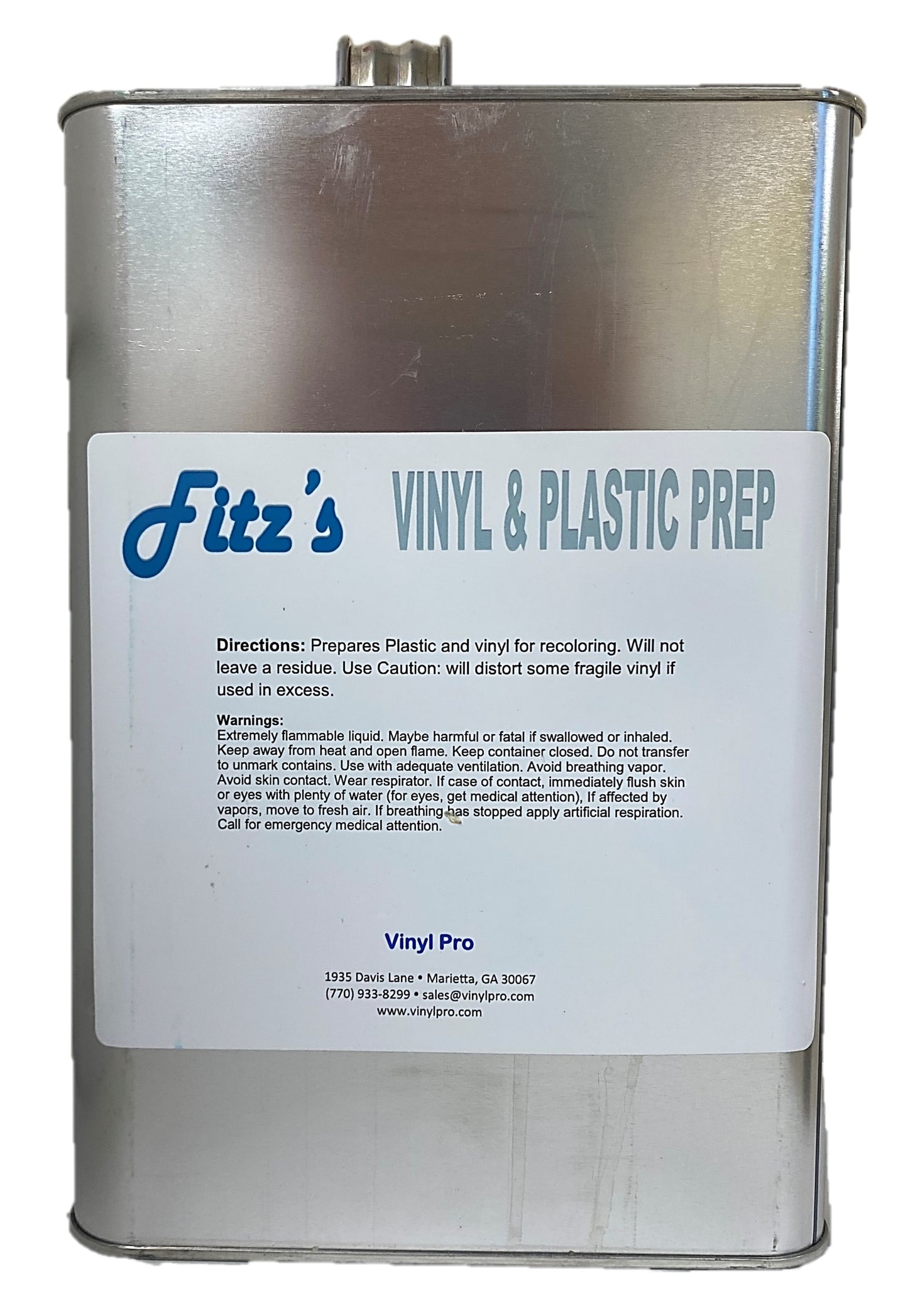 Vinyl and Plastic Prep
