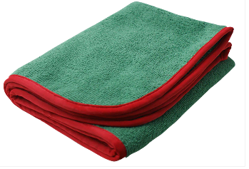 Power Shine Microfiber Towel with Silk Edges