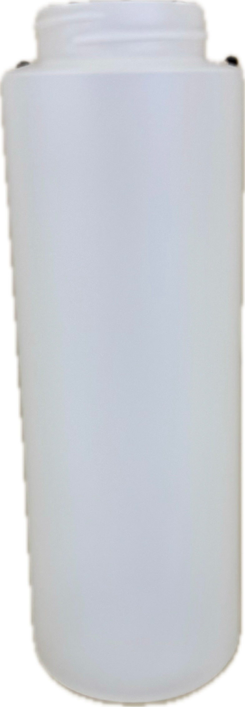 Bottle - 8 oz, Cylinder, Natural HDPE (38/400)