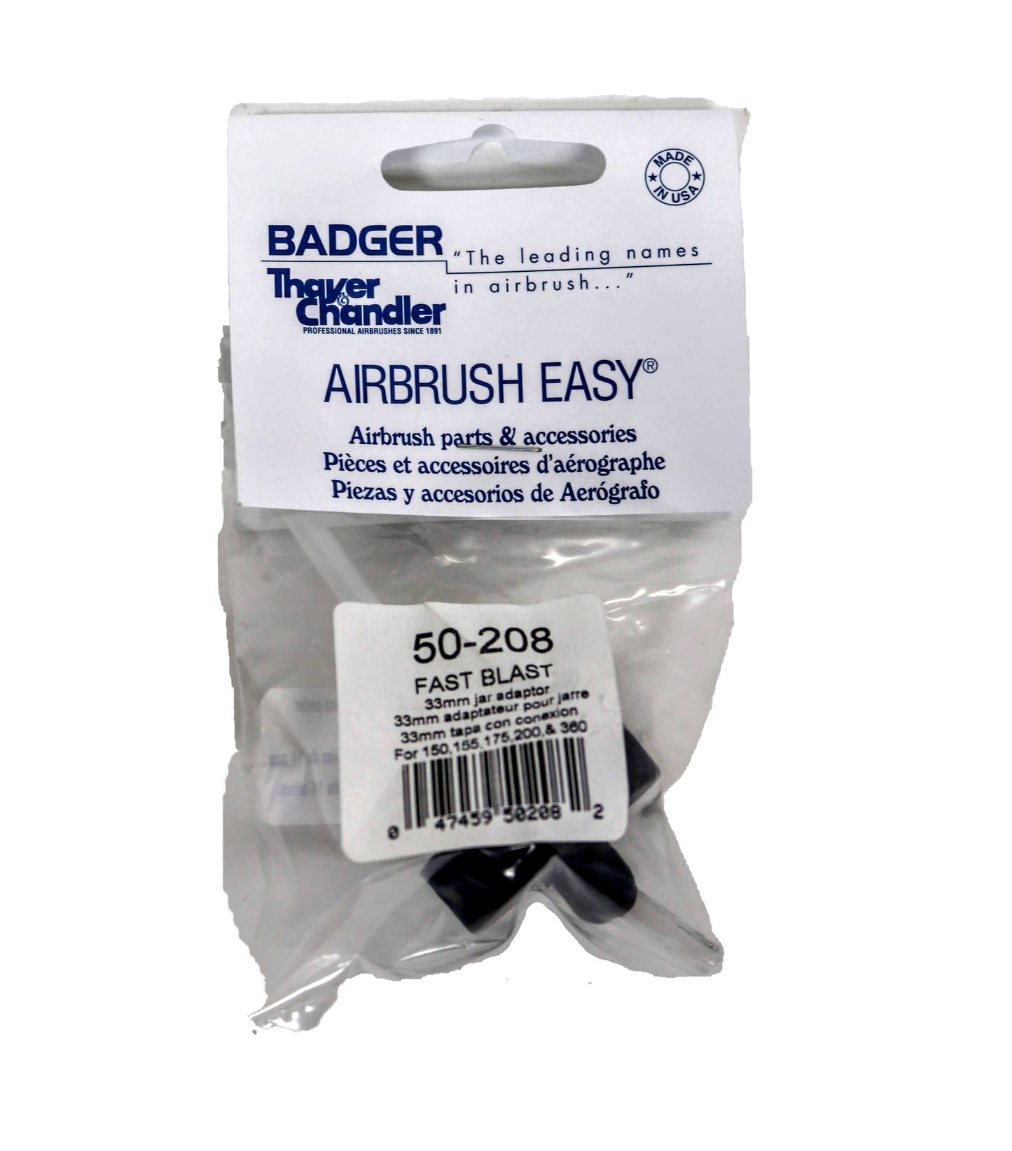 Airbrush Fast Blast Adaptor (Siphon Top)