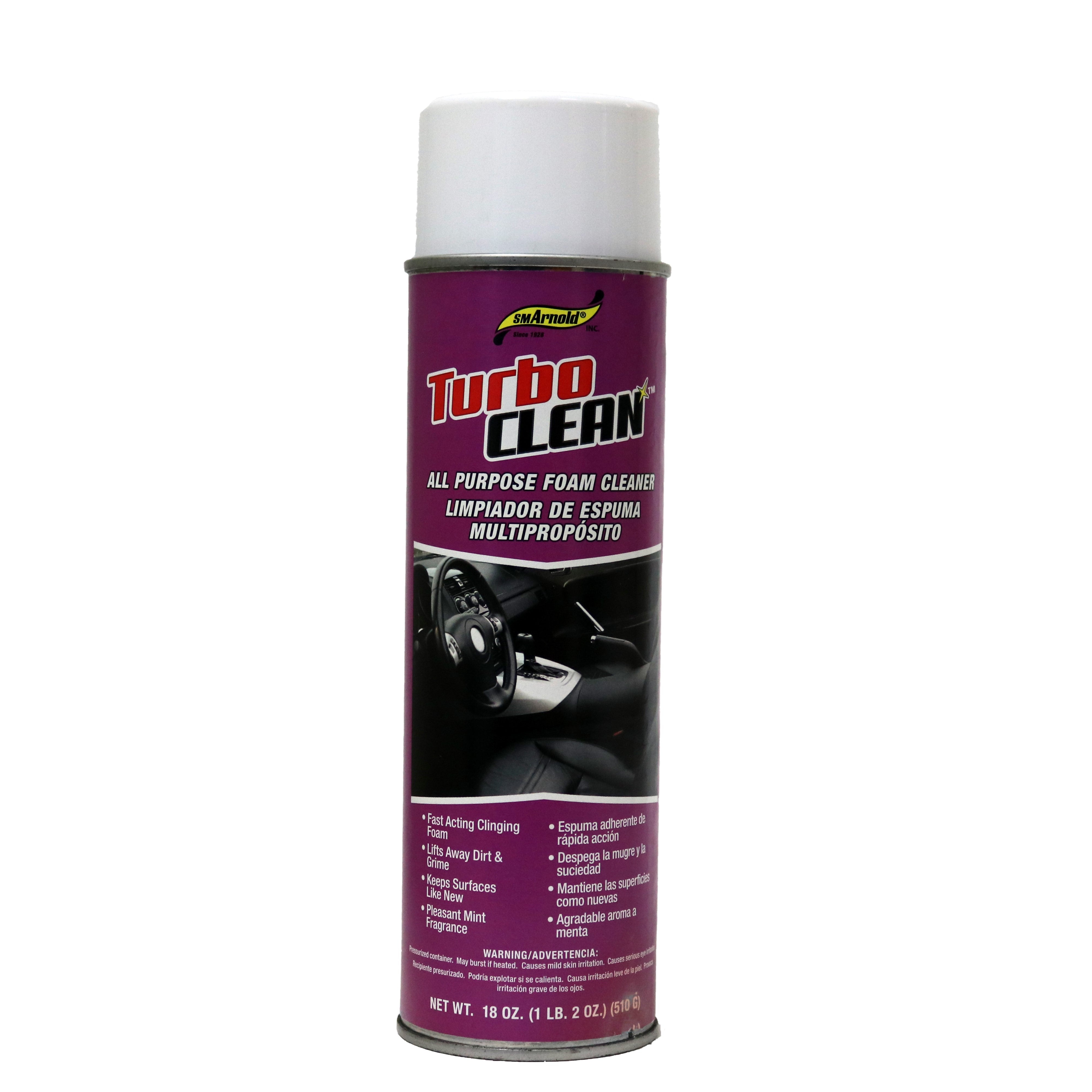 Turbo Clean All Purpose Foam Cleaner (18 oz Aerosol) – Vinyl Pro