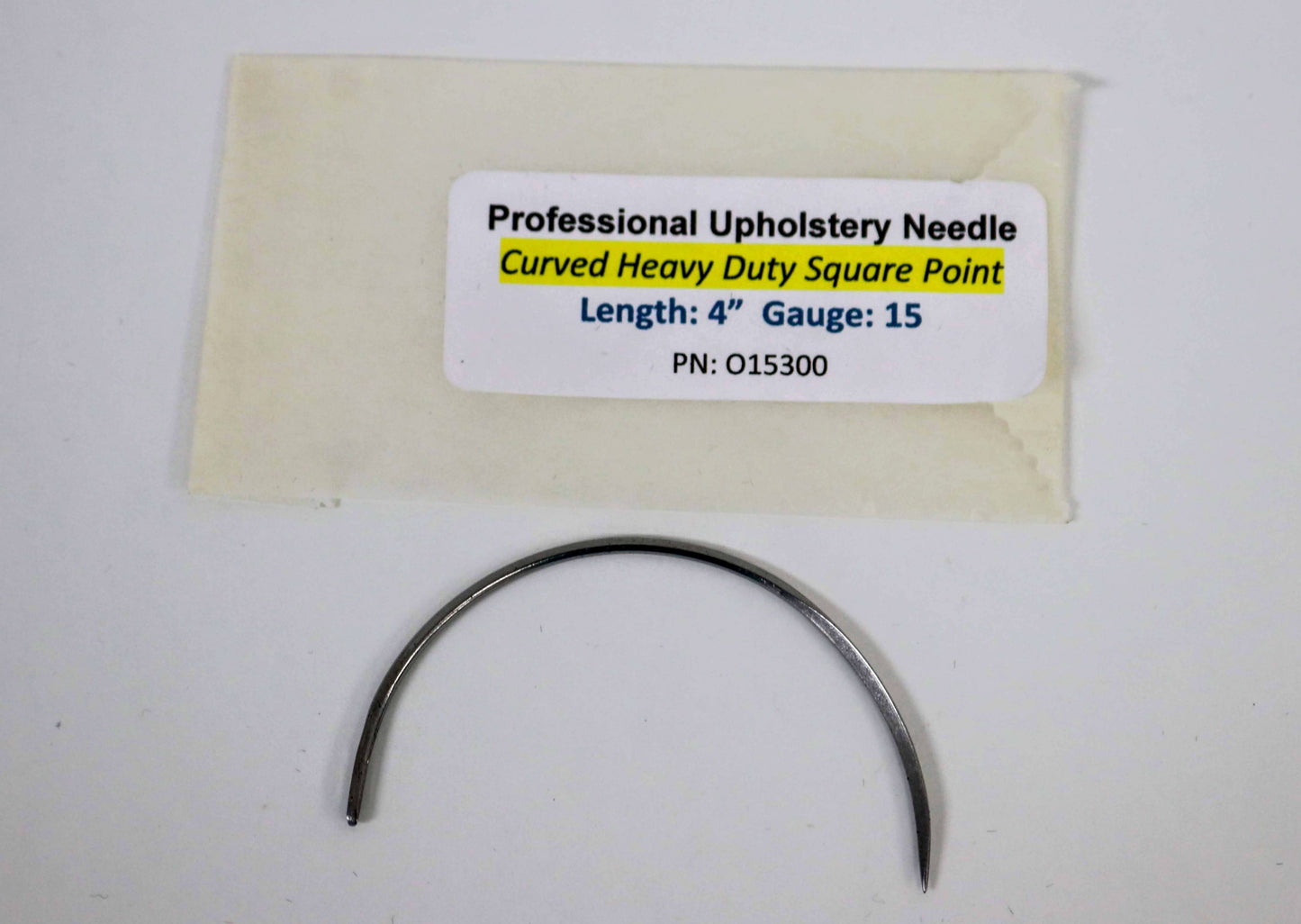 Needle - Heavy Curved Square Point