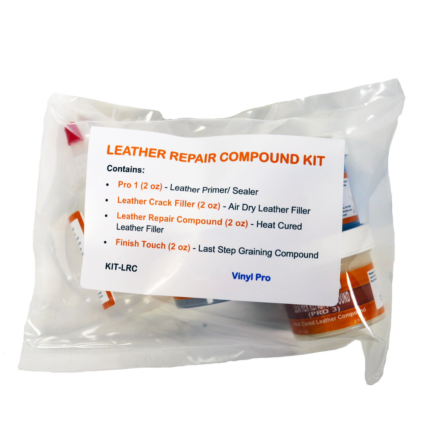 Leather Repair Compound Kit