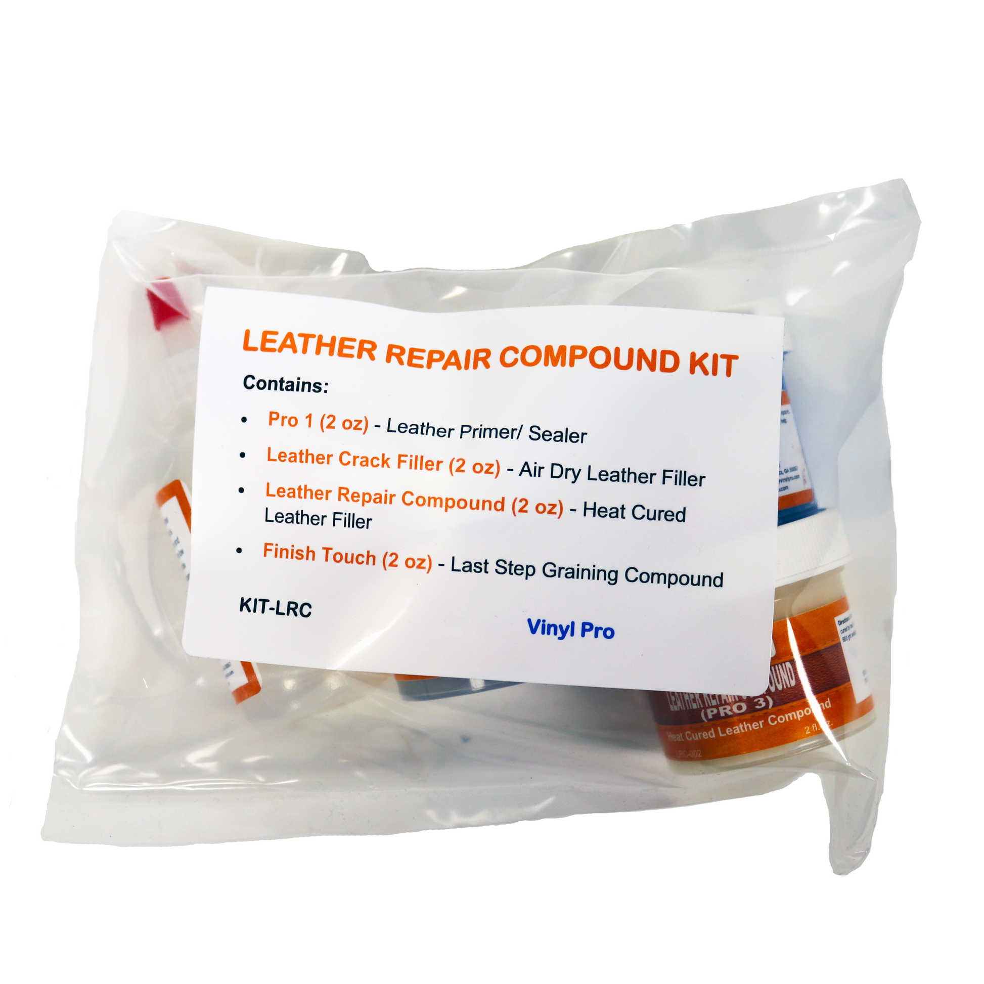 Leather Repair Compound Kit – Vinyl Pro Leather Repair Compound Kit – Vinyl Pro