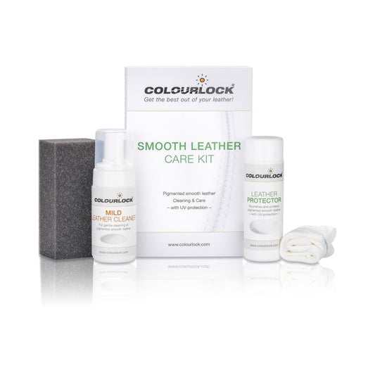 Smooth Leather Care Kit with Cleaner & Protector
