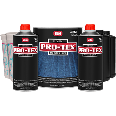 Pro-Tex Truckbed Liner Kit: Black